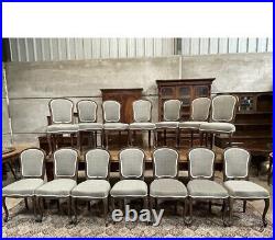 A Large Antique Late 18th Century English Oak Table Seats 10 /12 /14