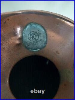 Antique Large heavy Quality, 19th Century Copper 2gallon Measuring Jug 34cm High