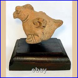 Antique Majapahit 14th Century Large Terracotta Bird East Java Indonesia 14cm