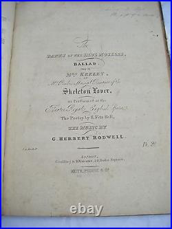Antique Sheet Music 19th Century Bound Book Ethiopian / Scripture Large