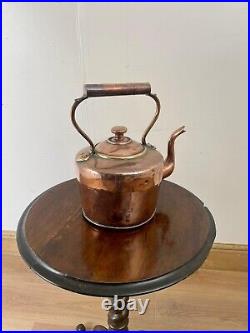 Early 19th Century Large Victorian Antique Copper Kettle, Decorative Item