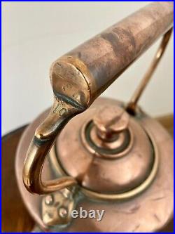 Early 19th Century Large Victorian Antique Copper Kettle, Decorative Item