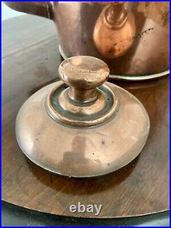 Early 19th Century Large Victorian Antique Copper Kettle, Decorative Item