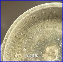LARGE 15TH-16TH CENTURY THAI SANGKHALOK CELADON GLAZE pottery BOWL Sukhothai
