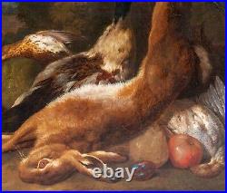 Large 17th Century Dutch Still Life Dead Game Birds & Hare by Gerard Rysbraeck