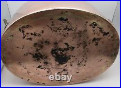 Large 19th Century Copper Pan / Pot with Lid Kitchenalia