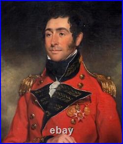 Large 19th Century Portrait Lieutenant General Paul Anderson SIR THOMAS LAWRENCE