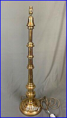 Large 20th Century Brass Table Lamp