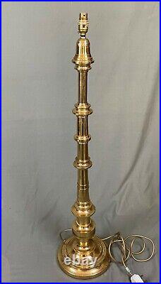 Large 20th Century Brass Table Lamp