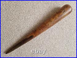 Large Antique Early 19th Century Lignum Vitae Sailor's Fid Hand Turned 45cm VGC