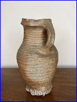 Large Medieval German Proto Stoneware Jug 14th Century 22cm