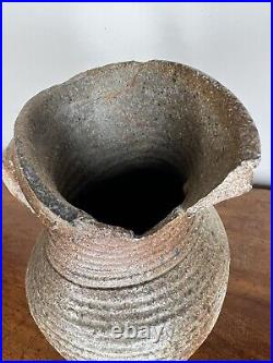 Large Medieval German Proto Stoneware Jug 14th Century 22cm