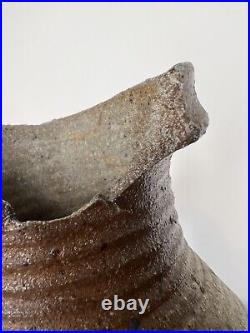 Large Medieval German Proto Stoneware Jug 14th Century 22cm