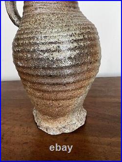 Large Medieval German Proto Stoneware Jug 14th Century 22cm