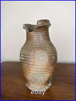 Large Medieval German Proto Stoneware Jug 14th Century 22cm