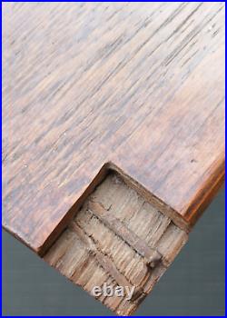 Large Oak Linen Fold Blanket Box / Chest Dated 1673