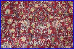 Large Traditional Antique Medallion Red Handmade Wool Rug 280cm x 374cm