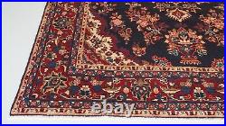 Large Vintage Medallion Handmade Wool Rug 298 X 233 Cm