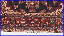 Large Vintage Medallion Handmade Wool Rug 298 X 233 Cm