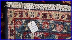 Large Vintage Medallion Handmade Wool Rug 298 X 233 Cm