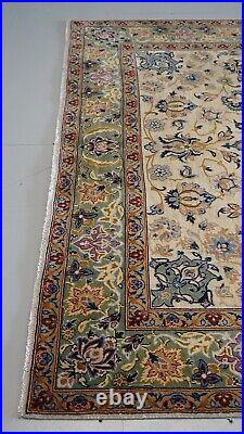 Large Vintage Medallion Handmade Wool Rug 343 X 234 Cm