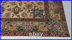 Large Vintage Medallion Handmade Wool Rug 343 X 234 Cm