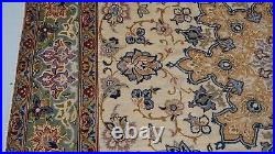 Large Vintage Medallion Handmade Wool Rug 343 X 234 Cm