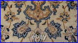 Large Vintage Medallion Handmade Wool Rug 343 X 234 Cm