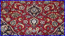 Large Woolen Hand Made Rug Living Room Carpet Medallion Red Rug 349 X 246 Cm
