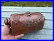 Rare Antique 19th Century Large Saltglazed Pottery Loaf Of Bread Foot Warmer