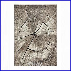 Soft Rustic Wood Large Rugs Thick Modern Quality Living Room Bedroom Area Rugs