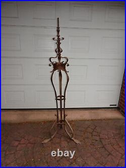 Wrought Iron Large TORCHIERE Early Mid 19th Century