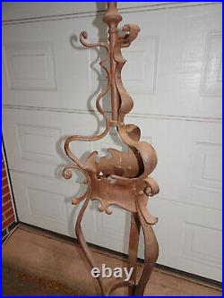 Wrought Iron Large TORCHIERE Early Mid 19th Century